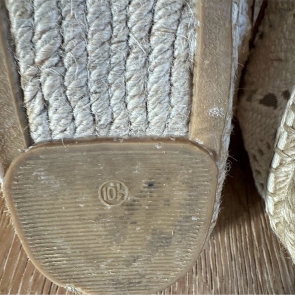 Tory Burch Crochet Embellished Flats Espadrille Sz 10.5 STUNNING PriceFirm! - Picture 12 of 12